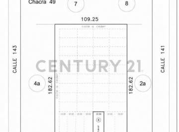 Terreno · 517m² · Lote en Venta en Arturo Seguí – La Plata