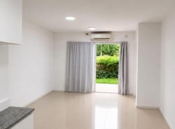 Departamento · 37m² · 1 Ambiente · 1 Cochera · Alquiler Monoambiente con Jardin Altos del Molino