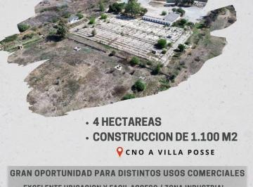 Terreno · 1110ha · Venta Terreno de 4 Ha a 1500 Mt Au Cba - Rosario