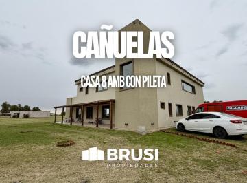 Casa · 510m² · 8 Ambientes · 3 Cocheras · Casa de 8 Amb en Venta en Chacras de La Trinidad - Cañuelas