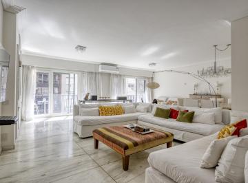 Departamento · 168m² · 5 Ambientes · 1 Cochera · Espectacular Piso de Categoría en Recoleta, Sobre Av Pueyrredón Casi Guido.