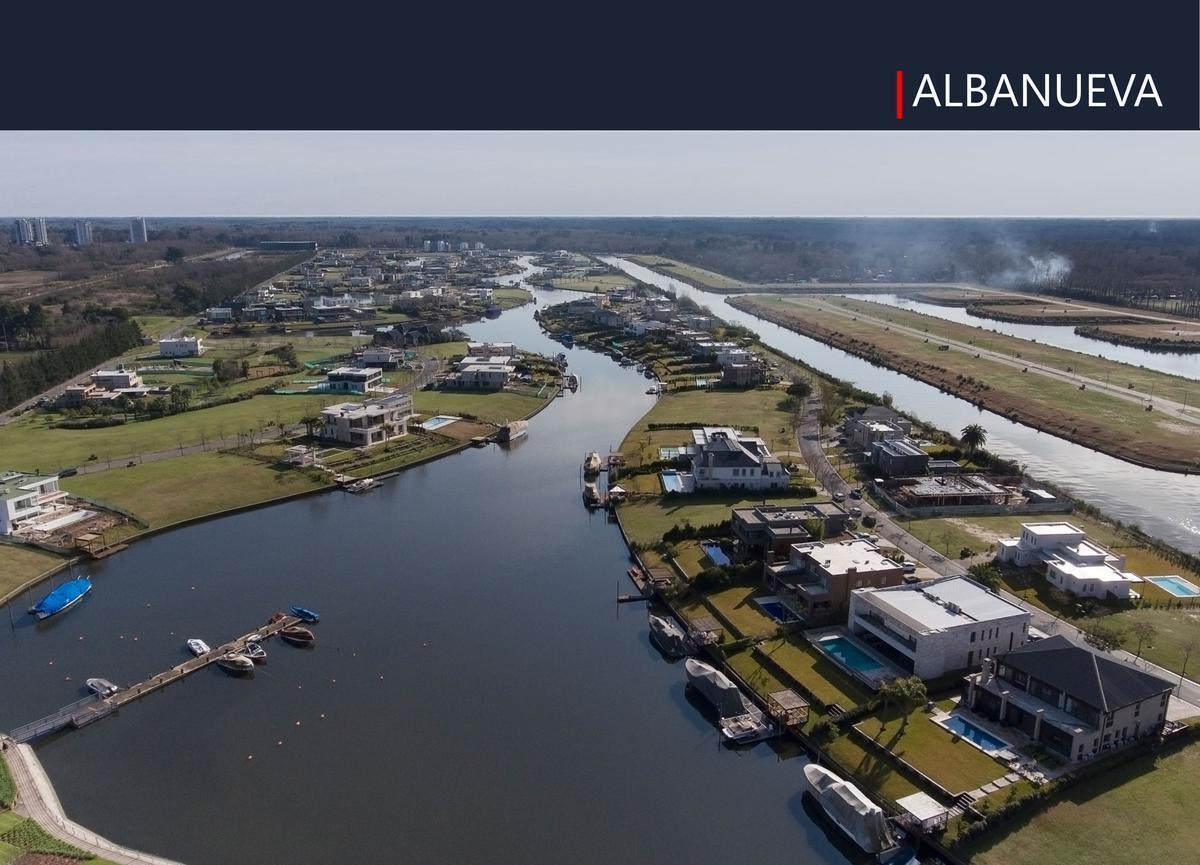 Lote EN Venta EN EL Barrio Albanueva, AL Río, Tigre,  Albanueva, Rincón de Milberg