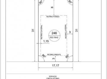 Terreno · 546m² · Lote Central Etapa Dos, en Venta en Santa Sofía, Pilar del Este, Pilar
