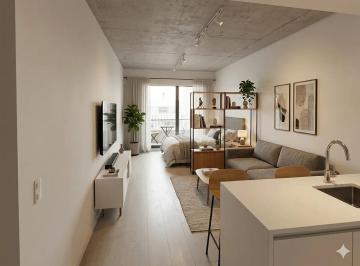 Departamento · 32m² · 1 Ambiente · Venta Monoambiente Balcon Estrenar Palermo Parrilla Gym Sum