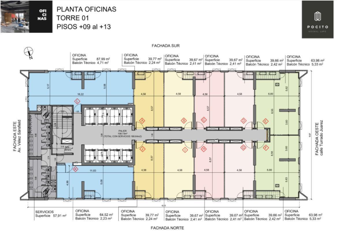 Oficina Imperdible EN Pocito Social Life,  Nueva Córdoba, Córdoba