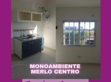 Departamento de 1 ambiente, Merlo · Monoambiente en Alquiler - Merlo