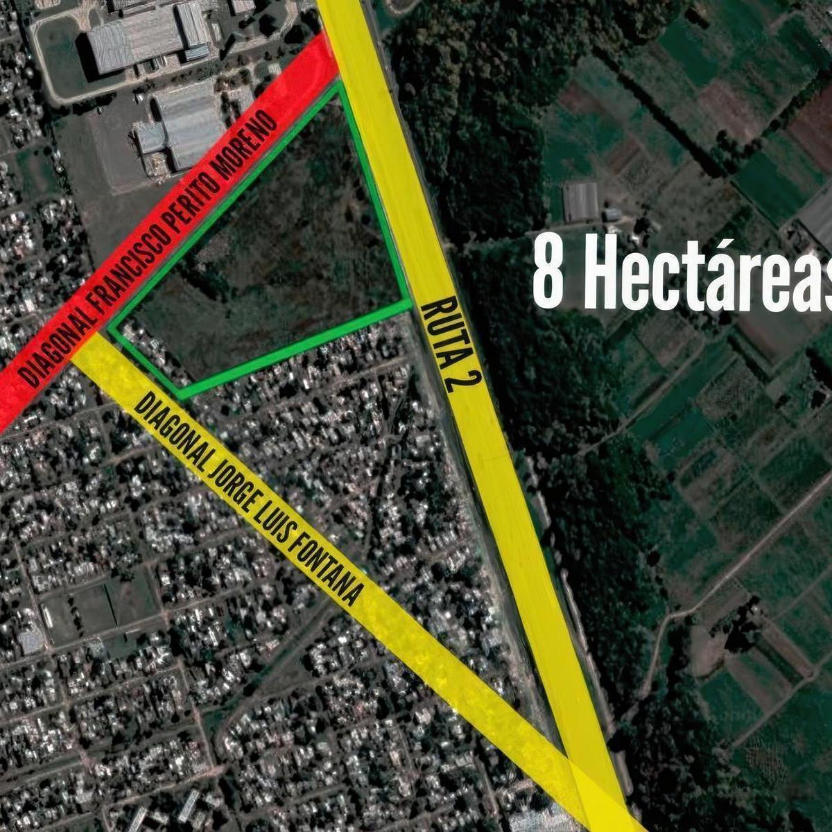 Diagonal Perito Moreno e/ Ruta 2 y Diagonal Jorge Luis Fontana,  Ingeniero Juan Allan, Florencio Varela