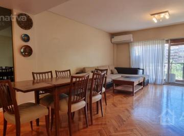 Departamento · 120m² · 4 Ambientes · 1 Cochera · Departamento Alquiler Temporario Amoblado Mensual Las Cañitas 4 Amb