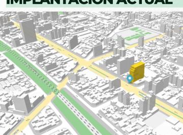 Terreno · 380m² · Venta Lote 380 m² Av Rivadavia Floresta 12 Pisos
