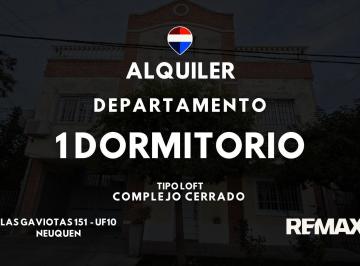 Departamento · 40m² · 1 Ambiente · Alquiler Departamento Tipo Loft Canal V Neuquen