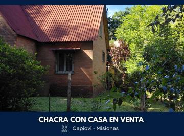 Terreno , Capioví · Chacra con Casa Neoclasica - Capiovi, Misiones.