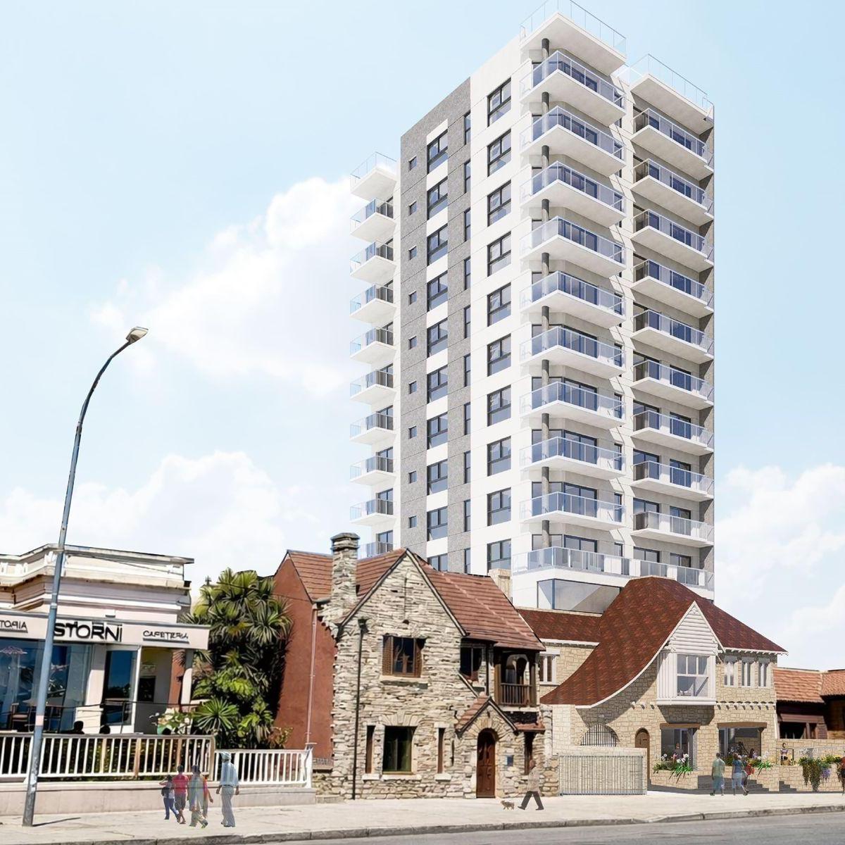 Depto 2 amb con escritorio, 65m² en La Perla — Edificio ENE 33