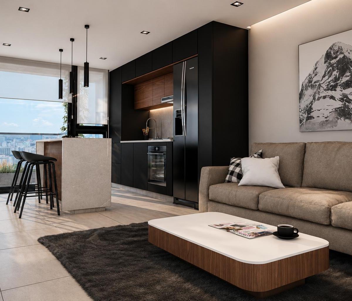 Depto 3 amb, 64m² en Chauvín con amenities y cocheras opcionales