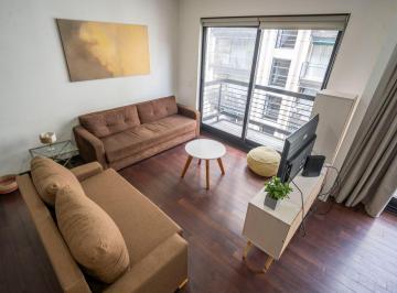 Departamento · 44m² · 1 Ambiente · Alquiler Monoambiente Quartier Basavilbaso. Full Amenities. Apto Profesional