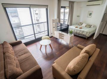 Departamento · 44m² · 1 Ambiente · Alquiler Monoambiente Quartier Basavilbaso. Full Amenities. Apto Profesional