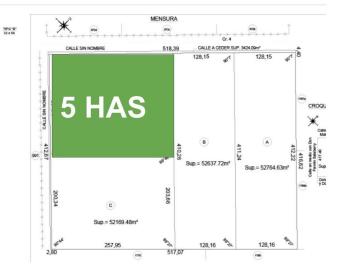 Campo · 50000m² · 1 Ambiente · Campo en Venta Etchegoyen Lujan Exaltacion de La Cruz