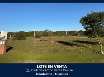 Terreno , Candelaria · Terreno de 1.500 m² Club de Campo Sta. Cecilia - Candelaria - Misiones