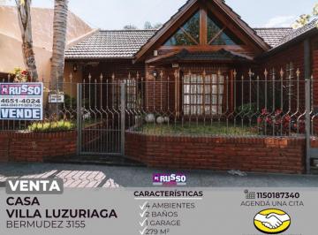 RUS-RUS-10651_2 · Venta Casa 4 Ambientes Villa Luzuriaga