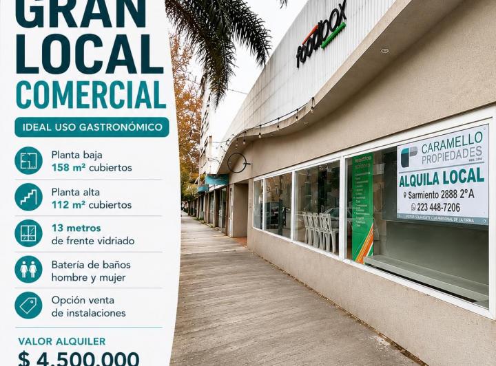 Local comercial · 270m² · 4 Ambientes