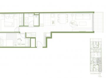 Departamento · 55m² · 3 Ambientes · Venta Apartamento Dos Dorm. Cordón en Pozo