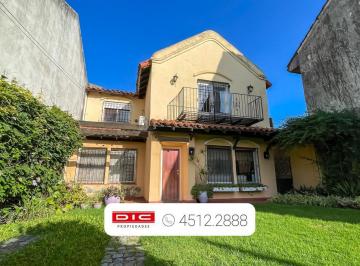 Casa · 154m² · 5 Ambientes · 2 Cocheras · Casa 4 Dorm. Venta - Martinez - Fleming/panamericana