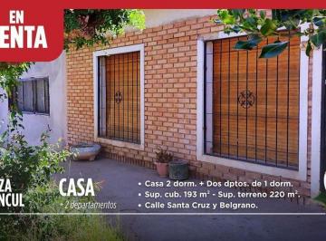 Casa · 193m² · 8 Ambientes · 1 Cochera · En Venta Casa 2 Dorm. + 2 Dptos