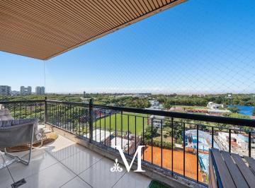 Departamento · 266m² · 5 Ambientes · 2 Cocheras · Venta Departamento 5 Amb. Torre Brunetta Piso Alto Vista Al Rio - 2 Cocheras - Amenities - Seg.24 H