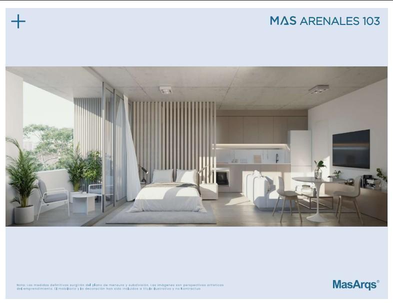 Monoambientes Arenales al 100
