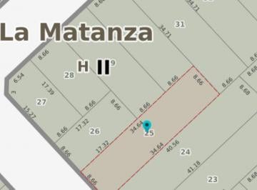 Terreno de 6 ambientes, La Matanza · Venta Casa - Terreno 8,66 X 35 m (Zona U1a1)