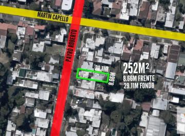 Terreno · 252m² · Terreno en Venta 8,66x29,11 m - 252 m² - Banfield