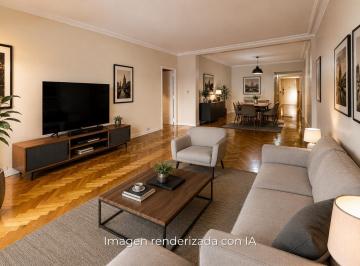Departamento · 130m² · 4 Ambientes · Venta Departamento 4 Ambientes C/dependencia, Azcuénaga Al 1000, Recoleta.