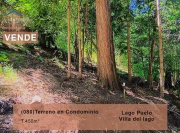 Terreno · 450m² · Lago Puelo, Terreno en Condominio Bo. Villa del Lago