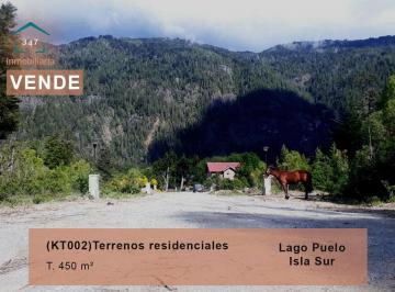 Terreno · 450m² · (Kt002) Lago Puelo, Isla Sur, Loteo Fillol Lotes de 450 m²