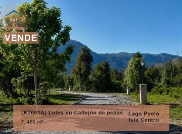 Terreno · 450m² · (Kt001.a) Lotes en Lago Puelo - Isla Centro - de 450 Mt² con Escritura Individual