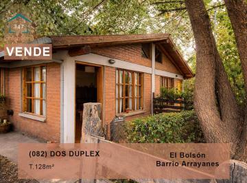 Casa · 128m² · 3 Ambientes · 1 Cochera · Dos Duplex en Barrio Arrayanes, El Bolsón