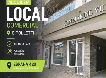 Local comercial · 43m² · Alquiler Local Comercial/ Administrativo Centro Cipolletti