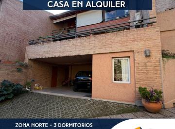 Casa de 1 ambiente, Córdoba · Alquiler Casa 3 Dorm. con Cochera en Housing Zona Norte