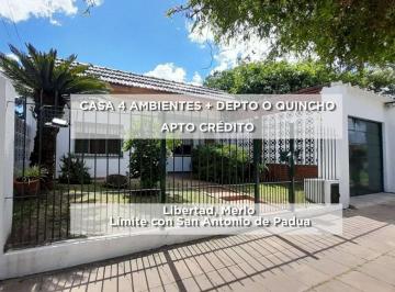 Casa · 136m² · 6 Ambientes · 2 Cocheras · Venta Casa 4 Ambientes Monoambiente Merlo