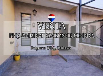 PH · 75m² · 3 Ambientes · 1 Cochera · Venta Casa PH 3 Ambientes con Cochera Quilmes