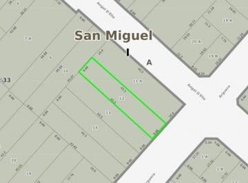 Terreno · 374m² · Venta Lote 374 m² Ideal Inversor San Miguel