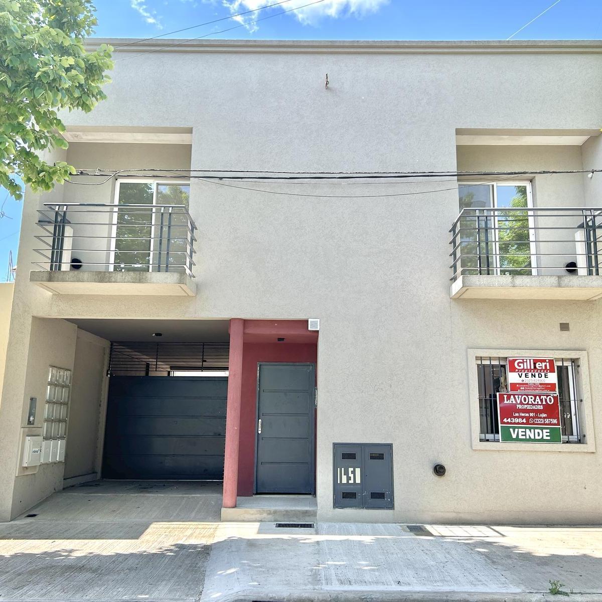 Departamento a Estrenar 2 Ambientes en Venta en Lujan Centro con Balcón
