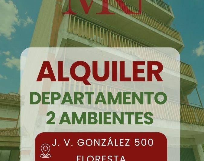 Alquiler | Departamento 2 Ambientes - Barrio de Floresta