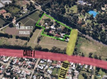 Terreno · 2500m² · 4 Ambientes · Terreno en Venta - 15.000 m² - Villa Elisa