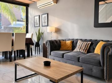 Departamento · 100m² · 3 Ambientes · Departamento Duplex 3 Amb. Amoblado en Alquiler con Gran Terraza en Palermo
