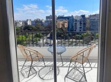Departamento de 1 ambiente, Retiro · Monoambiente con Balcón y Vista Panorámica Al Obelisco | Apto Profesional