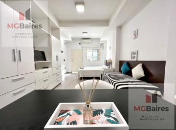 Departamento · 30m² · 1 Ambiente · Monoambiente Amoblado en Alquiler Temporario - Dia Semana o Mes Cerca de Favaloro, Garrahan, Uade