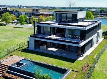 Casa · 432m² · 6 Ambientes · 1 Cochera · Virazon, Casa Al Agua de 5 Dorm. en Venta