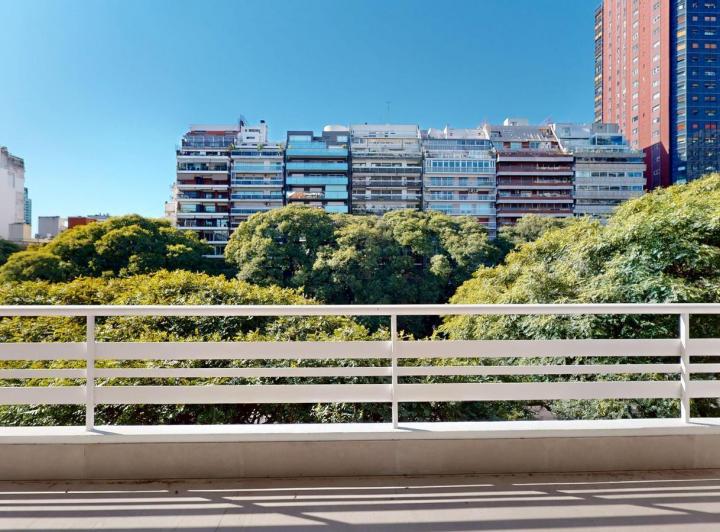 Exclusivo Departamento Luminoso 3 Dorm. Dep Balcón Corrido Vista Abierta Cochera Palermo Chico