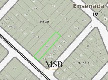 Terreno · 647m² · Terreno 647 m², 122 E/43 y 44, El Dique, Ensenada
