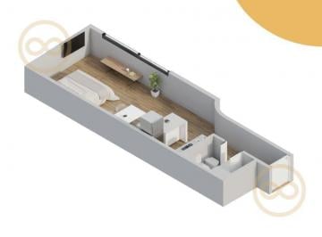 Departamento · 34m² · 1 Ambiente · Departamento en Palermo en Venta